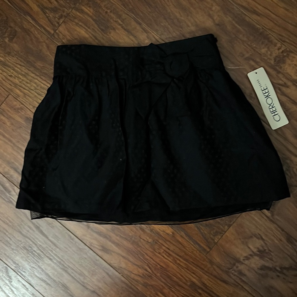 Girls Black Skirt- Size XS 4/5- New with tags